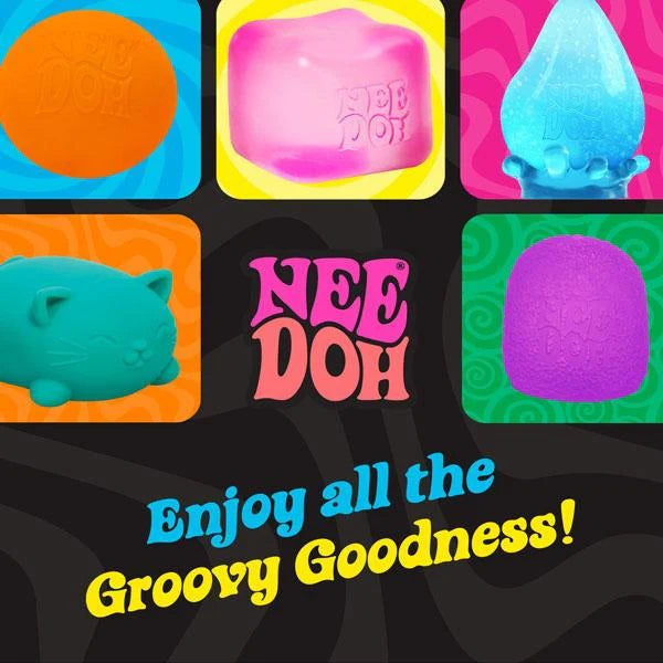 Sensory Fidget Toy with Super Solid Squish, Stretchable Stress Relief, One Random Color