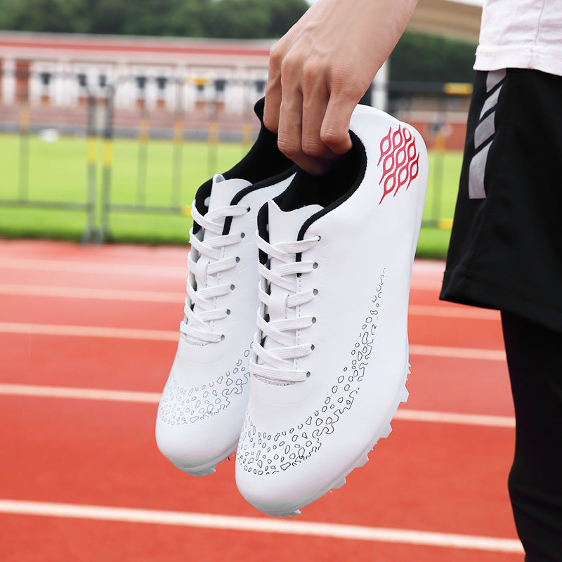Men's Women's Spring Summer Sports Training Competition Spikes for Long-Distance Running Track Field Sprints Mesh Lining Rubber