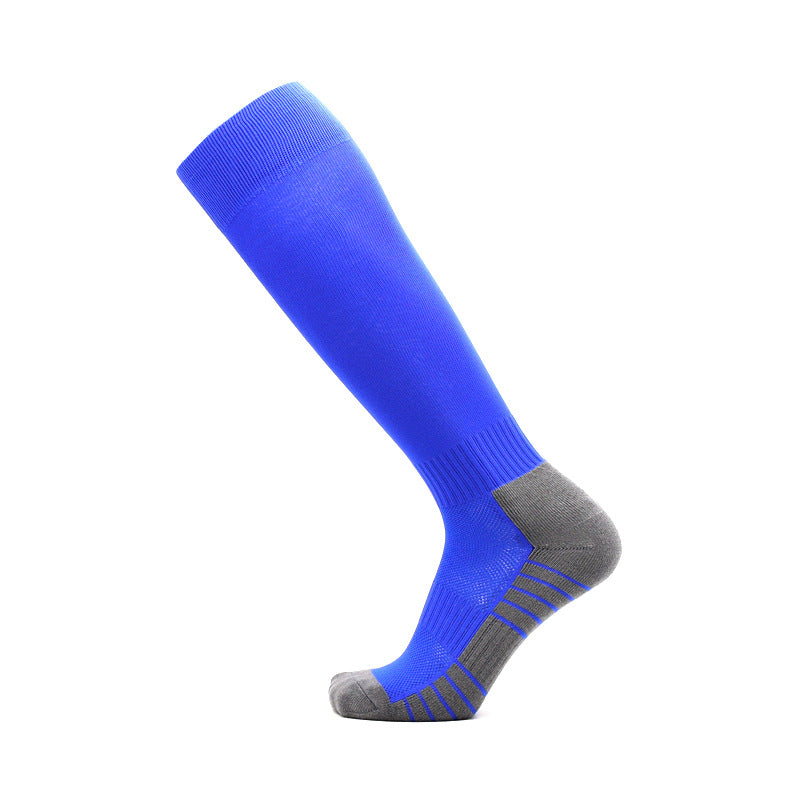 CrazShop breathable over the calf soccer socks cushioned moisture wicking durable long sports performance unisex
