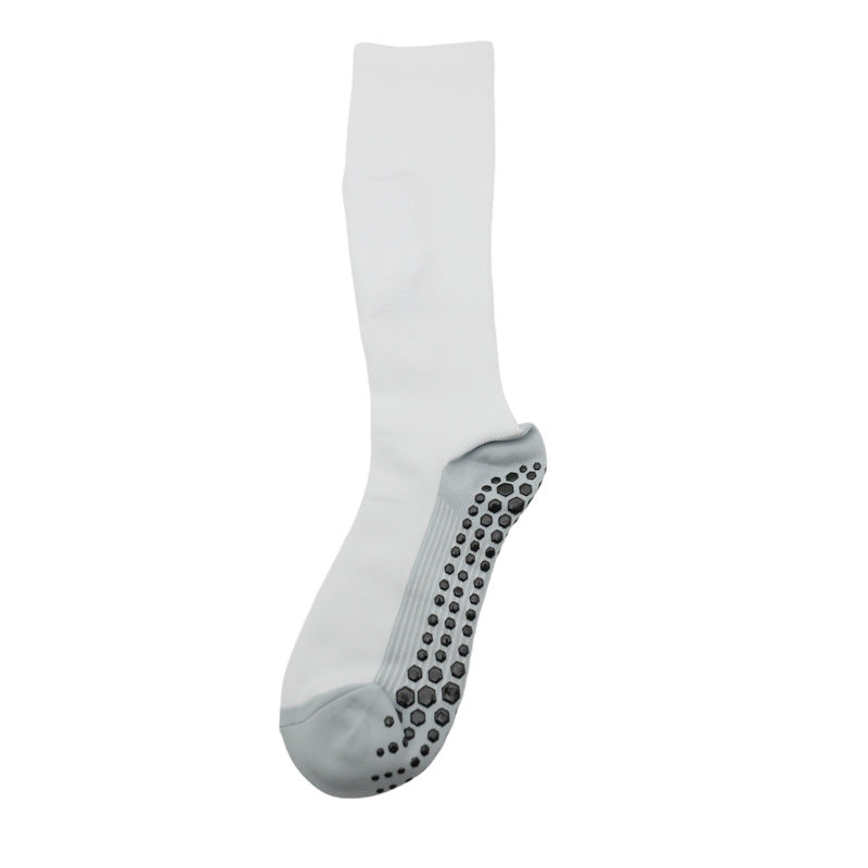 CrazShop unisex performance grip soccer socks thickened towel bottom breathable durable over-the-calf training
