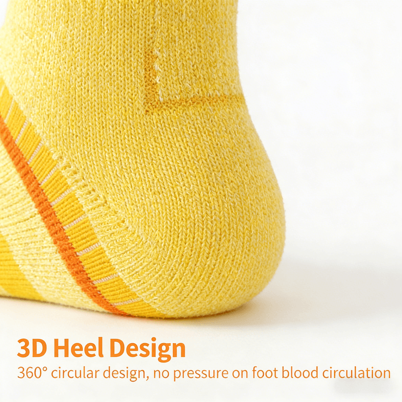 Premium Grip Basketball Socks for Men, High Performance Cushioned Mid-Calf Athletic Socks, Sweat-Wicking Towel Bottom Streetball Socks for Real-Game Performance, 1 Pair