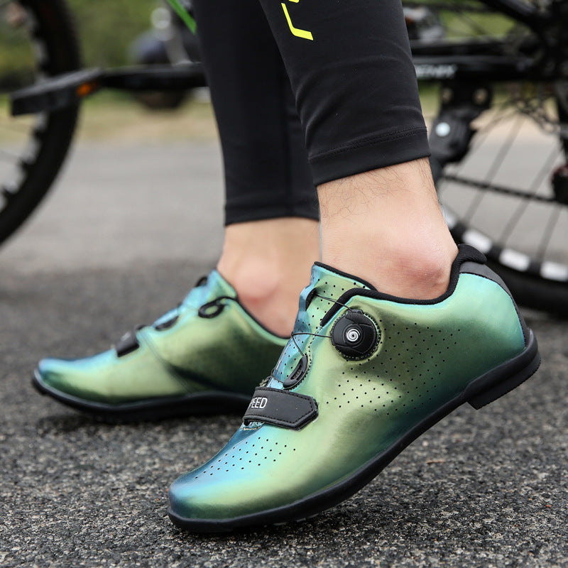 Unisex Road Mountain Cycling Shoes Locks No Locks Options Dynamic Design All Outdoor Mesh Sports Shoes for Winter Summer