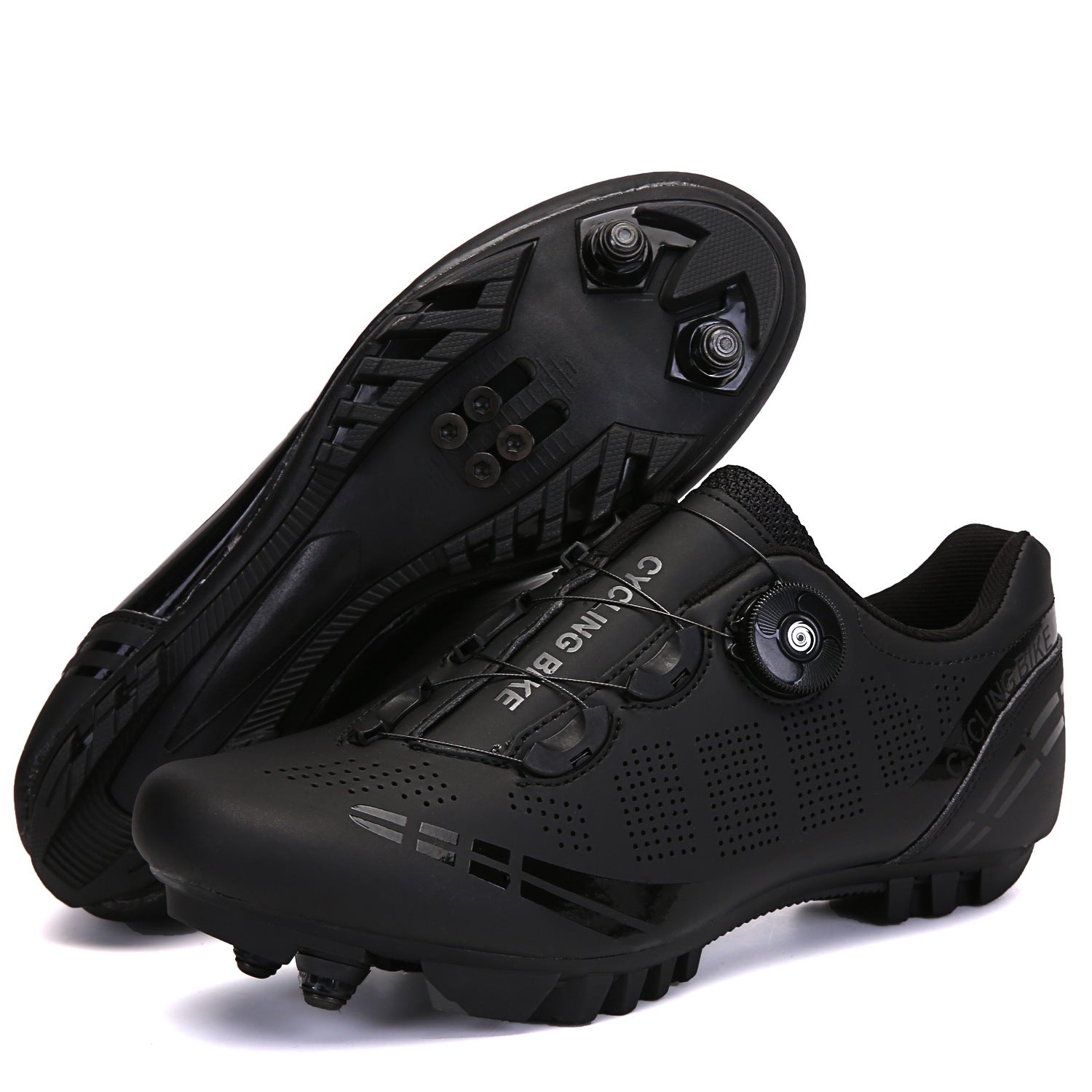 Fashion Quality Lightweight Breathable Men's Women's Road Mountain Cycling Shoe Gear for All Seasons with Lockup Function