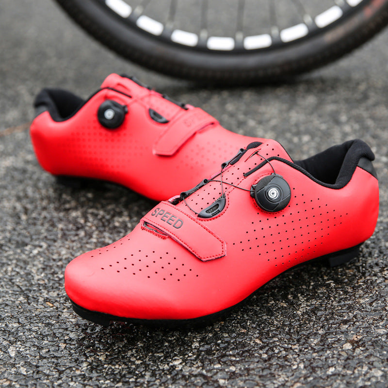 Unisex Road Mountain Cycling Shoes Locks No Locks Options Dynamic Design All Outdoor Mesh Sports Shoes for Winter Summer
