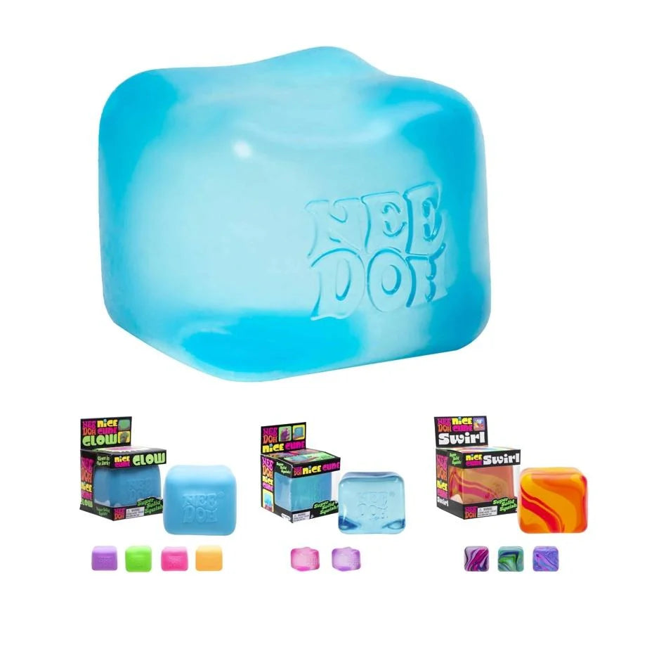 Sensory Fidget Toy with Super Solid Squish, Stretchable Stress Relief, One Random Color