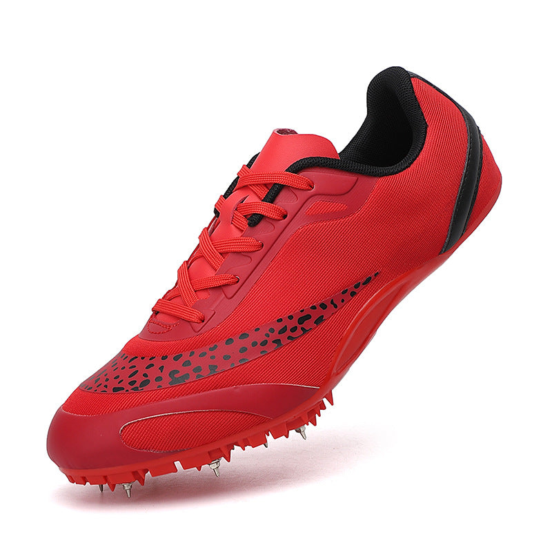 Unisex Track Field Spikes Spring Summer Sprints Middle Long Distance Running Sports Training Shoes Competitions Mesh Upper