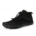 Men's Women's High-Top Velvet Winter Hiking Boots Breathable Cotton Warm Snow Plus Size Shoes Comfortable for Outdoor Activities