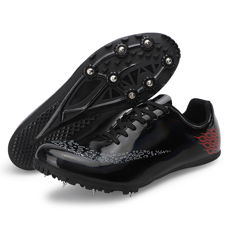 Men's Women's Spring Summer Sports Training Competition Spikes for Long-Distance Running Track Field Sprints Mesh Lining Rubber