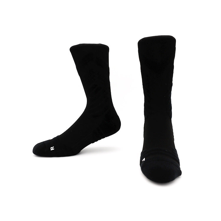 Cushioned Long Sports Socks, Breathable Over the Calf Soccer Socks, Moisture Wicking Durable Performance Socks for Men & Women